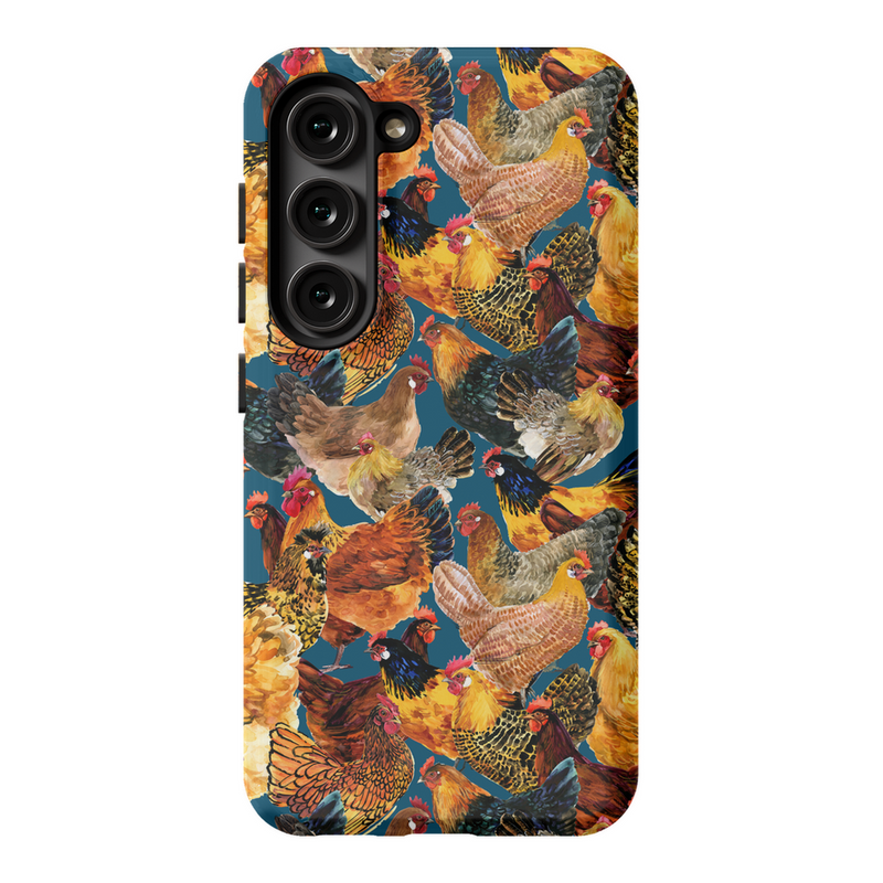 Golden Chickens Phone Case