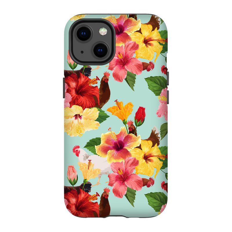 Tropical Chicken Vibes Phone Case