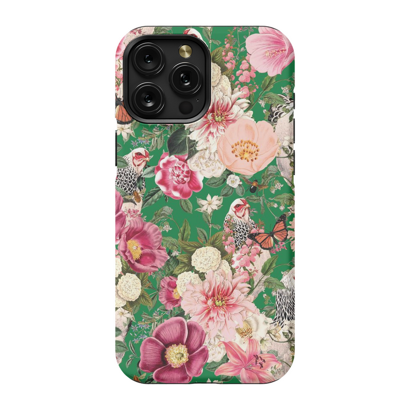 Secret Chicken Garden Phone Case, Light Brahma