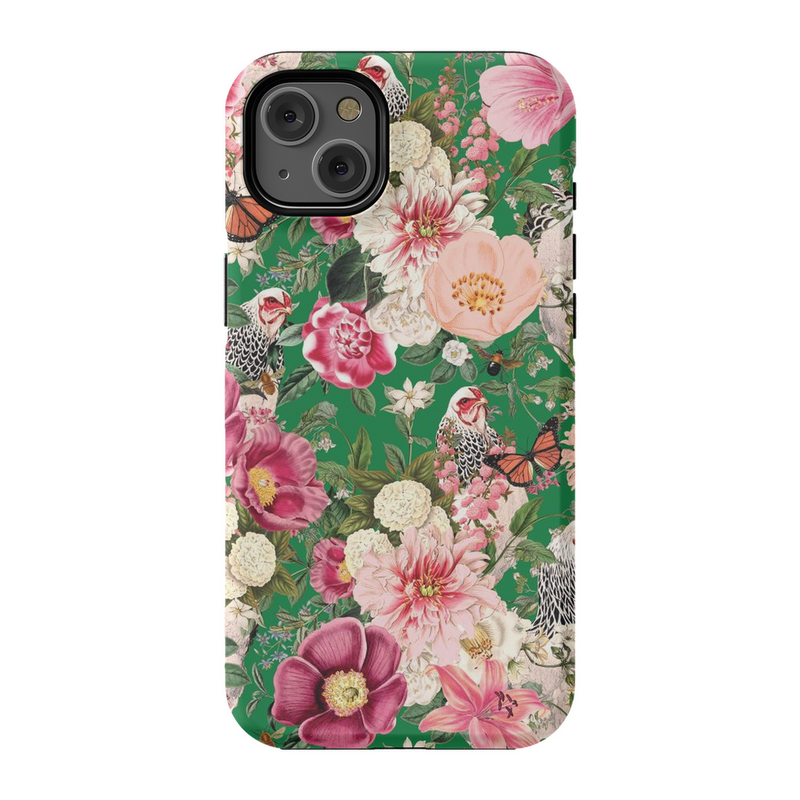 Secret Chicken Garden Phone Case, Light Brahma