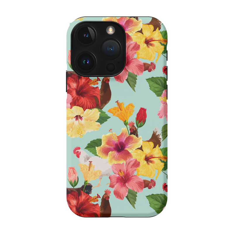 Tropical Chicken Vibes Phone Case