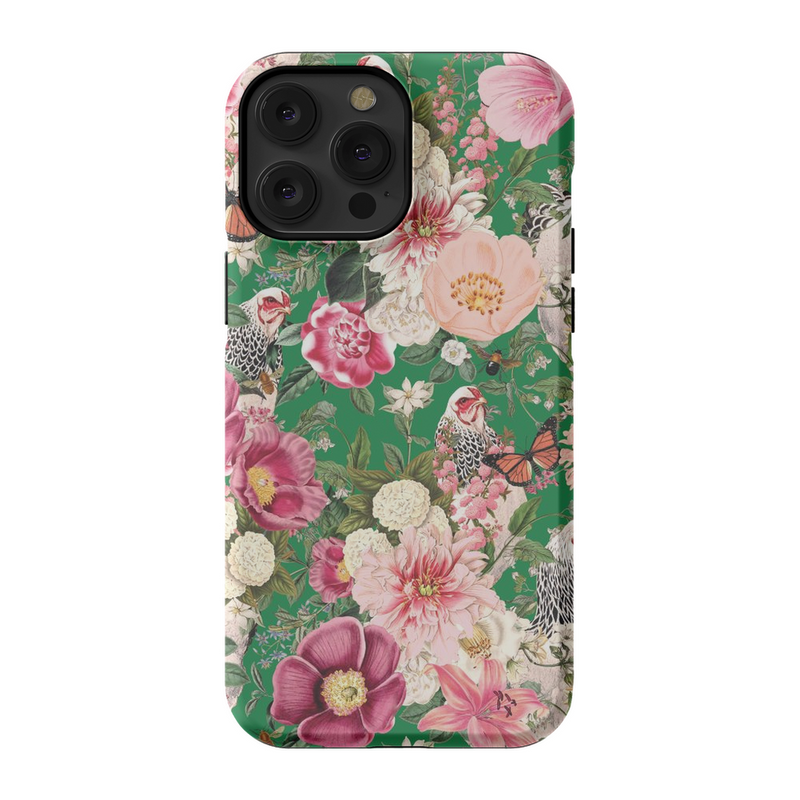 Secret Chicken Garden Phone Case, Light Brahma