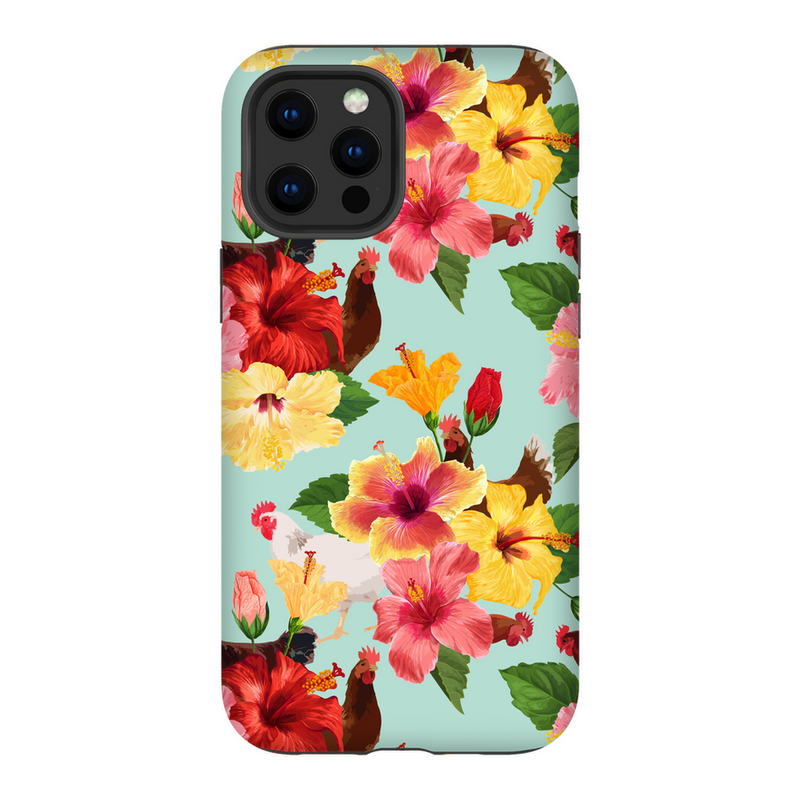 Tropical Chicken Vibes Phone Case