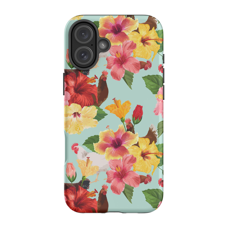 Tropical Chicken Vibes Phone Case