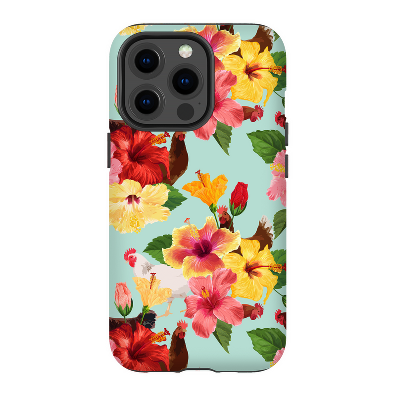 Tropical Chicken Vibes Phone Case