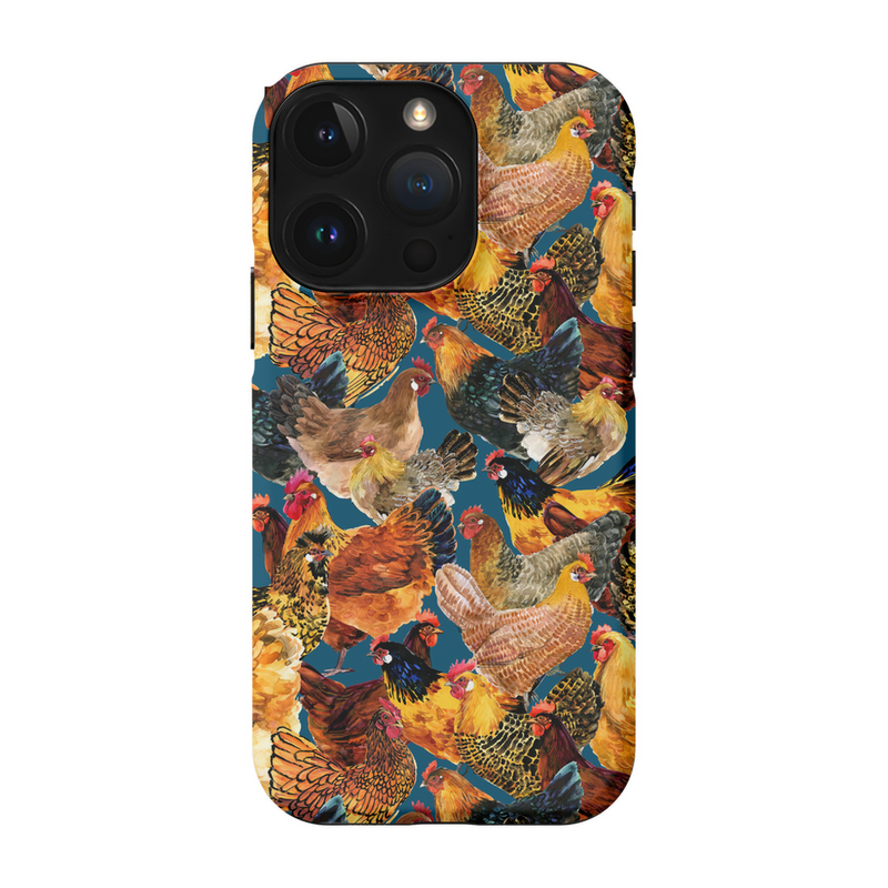 Golden Chickens Phone Case