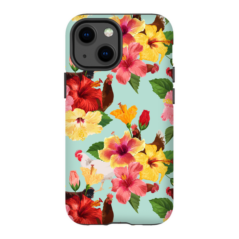 Tropical Chicken Vibes Phone Case