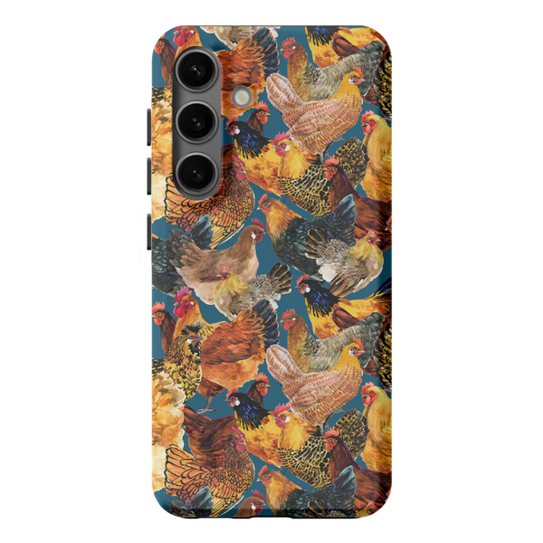 Golden Chickens Phone Case