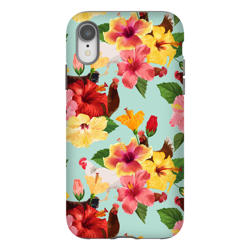 Tropical Chicken Vibes Phone Case