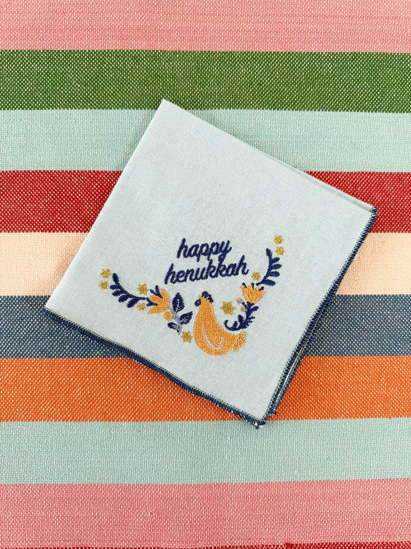 Happy Henukkah Napkins, set of 4