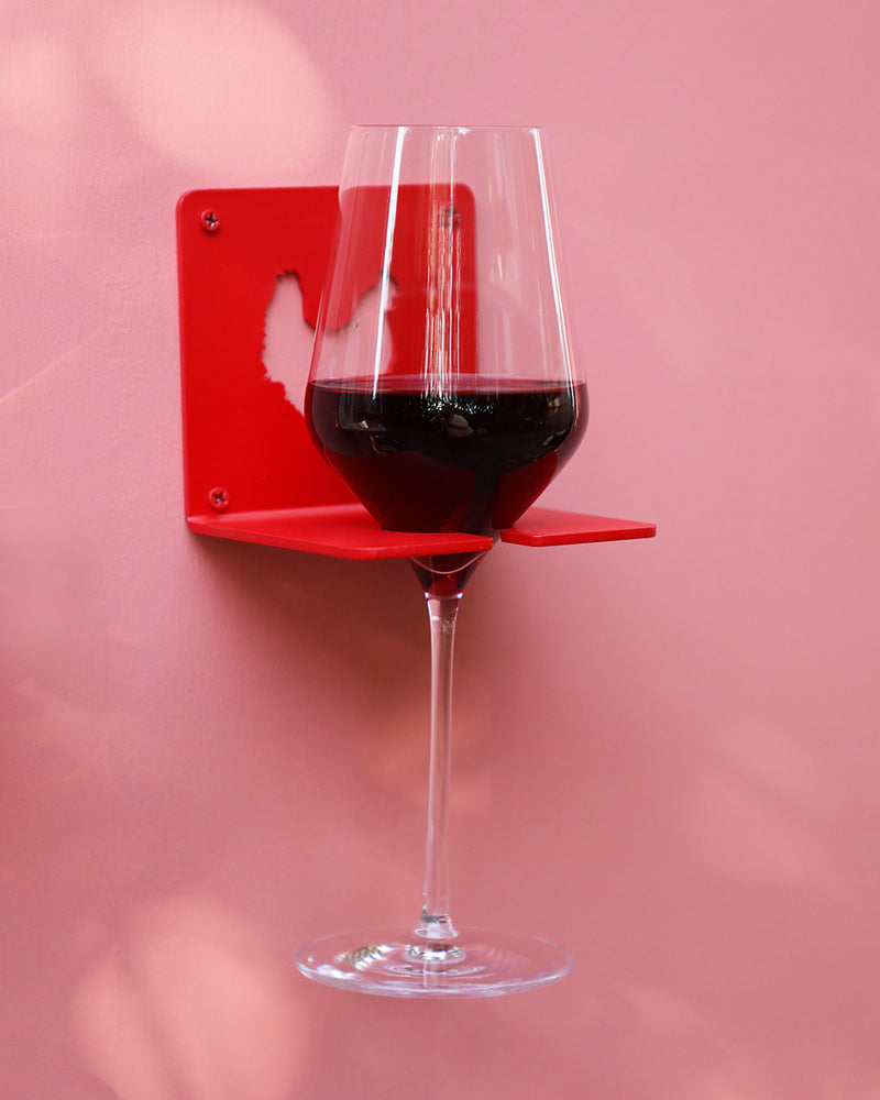 Wall-Mounted Wine Glass Holders