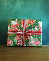 Holiday Chicken Garden Wrapping Paper