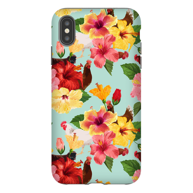 Tropical Chicken Vibes Phone Case