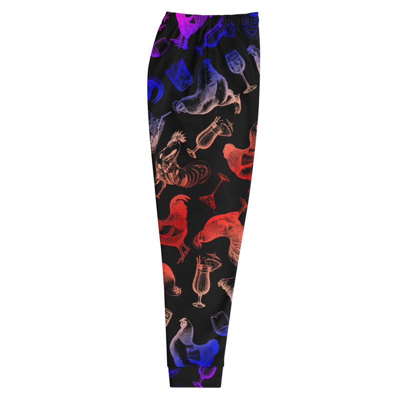 Cocktails & Chickens Men's Joggers, multi