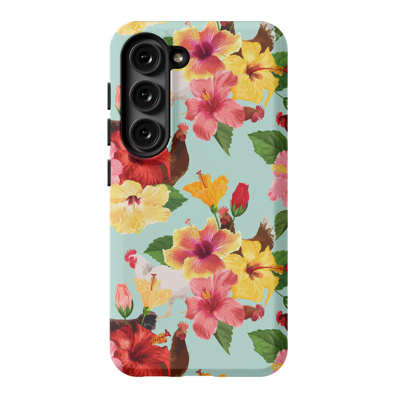 Tropical Chicken Vibes Phone Case