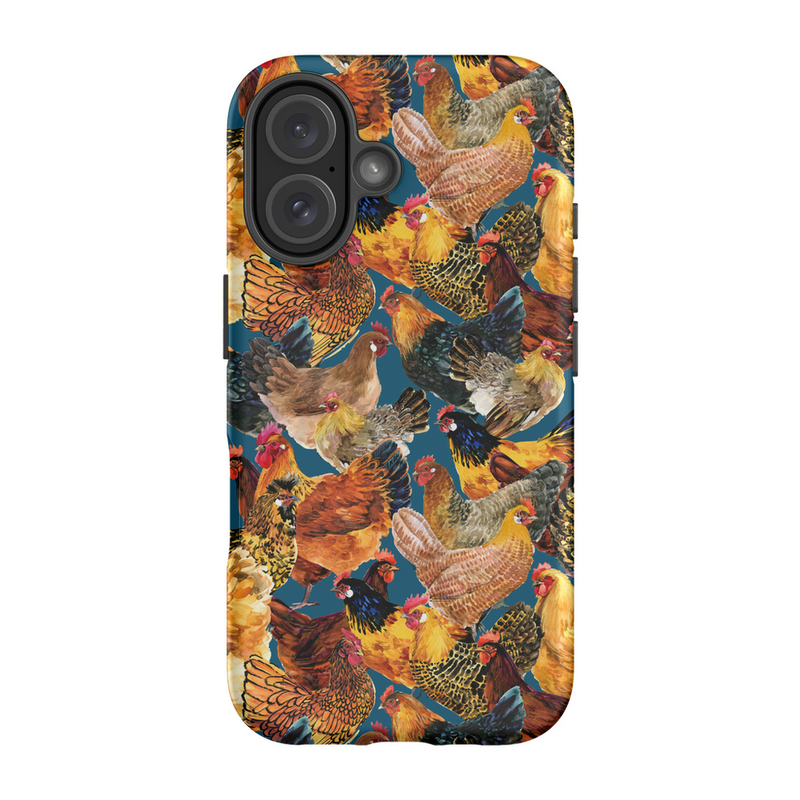 Golden Chickens Phone Case