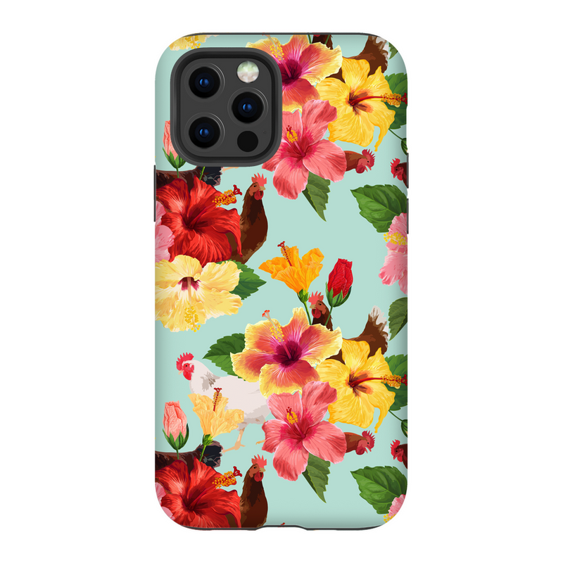 Tropical Chicken Vibes Phone Case