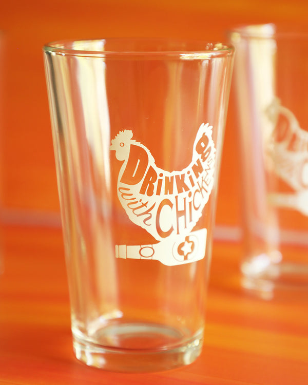DWC Beer Logo Pint Glass