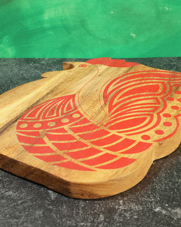 Vintage Rooster Cutting Board