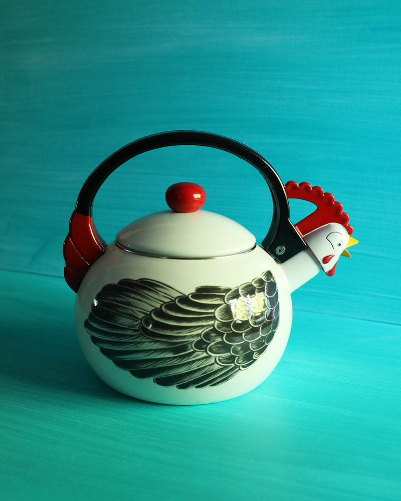 Vintage Whistling Chicken Teapot