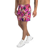 Secret Chicken Garden Recycled Athletic Shorts, roosters