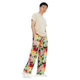 Tropical Chicken Vibes Wide Leg Pants