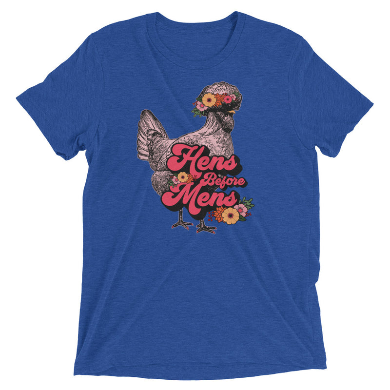 Hens Before Mens Unisex T-shirt, Flower Child Edition