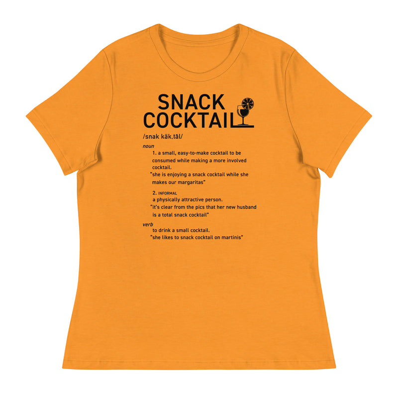 Snack Cocktail Ladies' Relaxed T-Shirt