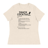 Snack Cocktail Ladies' Relaxed T-Shirt