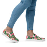Secret Chicken Garden Women's Slip-On Sneakers, light brahma
